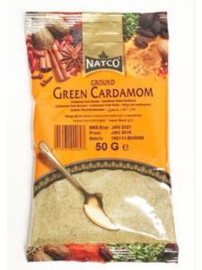 Cardamom Green Powder Natco 50g