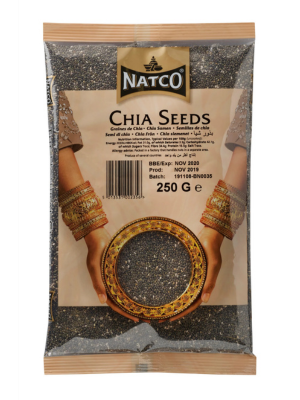 Chia Seeds Black Natco 250g