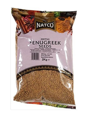 Fenugreek Seeds - Methi dana Natco 2kg