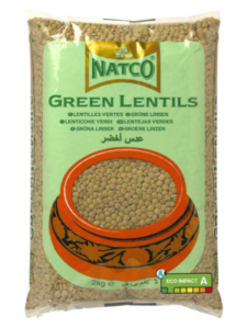 Green Lentils Natco 2kg