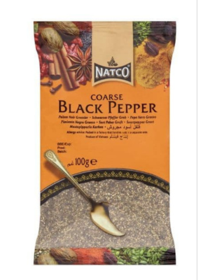 Natco Black Pepper Coarse 100g