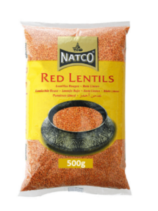 Natco Dal Masoor - Red Split 500g