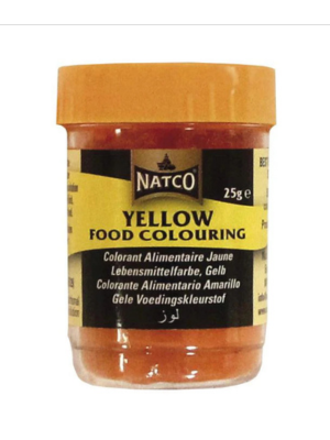 Natco Yellow Food Colour 25g