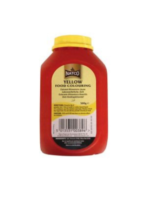 Natco Yellow Food Colour 500g