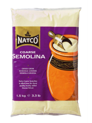 Semolina Fine - Sooji Natco 1.5kg