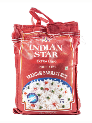 Indian Star Basmati Rice 5kg