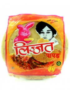 Lijjat Garlic Papadom 200g